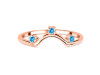 Swiss Blue Topaz Ring SBTZ-RR-321.