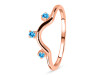 Swiss Blue Topaz Ring SBTZ-RR-321.