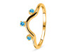Swiss Blue Topaz Ring SBTZ-RR-321.