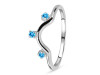 Swiss Blue Topaz Ring SBTZ-RR-321.