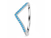 Swiss Blue Topaz Ring SBTZ-RR-323.