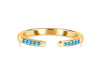 Swiss Blue Topaz Ring SBTZ-RR-325.