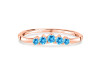Swiss Blue Topaz Ring SBTZ-RR-326.