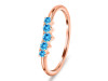 Swiss Blue Topaz Ring SBTZ-RR-326.