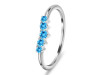 Swiss Blue Topaz Ring SBTZ-RR-326.