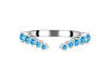 Swiss Blue Topaz Ring SBTZ-RR-327.