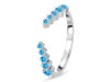 Swiss Blue Topaz Ring SBTZ-RR-327.