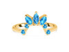 Swiss Blue Topaz Ring SBTZ-RR-378.