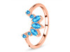 Swiss Blue Topaz Ring SBTZ-RR-378.