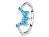 Swiss Blue Topaz Ring SBTZ-RR-378.