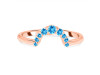 Swiss Blue Topaz Ring SBTZ-RR-390.