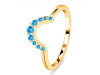 Swiss Blue Topaz Ring SBTZ-RR-390.