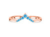 Swiss Blue Topaz Ring SBTZ-RR-391.