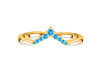 Swiss Blue Topaz Ring SBTZ-RR-391.