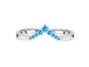 Swiss Blue Topaz Ring SBTZ-RR-391.