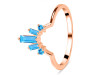 Swiss Blue Topaz Ring SBTZ-RR-407.