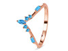 Swiss Blue Topaz Ring SBTZ-RR-408.