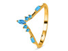 Swiss Blue Topaz Ring SBTZ-RR-408.