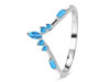 Swiss Blue Topaz Ring SBTZ-RR-408.