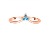 Swiss Blue Topaz Ring SBTZ-RR-409.