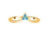 Swiss Blue Topaz Ring SBTZ-RR-409.