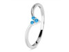 Swiss Blue Topaz Ring SBTZ-RR-409.