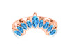 Swiss Blue Topaz Ring SBTZ-RR-410.