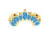 Swiss Blue Topaz Ring SBTZ-RR-410.