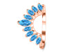 Swiss Blue Topaz Ring SBTZ-RR-410.