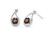Smoky Stud Earring SMY-RDE-19.