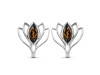 Smoky Stud Earring SMY-RDE-24.