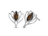 Smoky Stud Earring SMY-RDE-24.