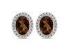 Smoky Stud Earring SMY-RDE-34.