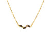 Smoky & White Topaz Necklace SMY-RDN-460.