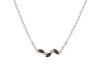Smoky & White Topaz Necklace SMY-RDN-460.