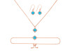 Turquoise Jewelry Set TRQ-RDB-66-RDN-74-RDE-692.