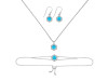 Turquoise Jewelry Set TRQ-RDB-83-RDN-69-RDE-701.