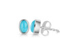 Turquoise Stud Earring TRQ-RDE-1108.