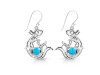 Turquoise Mermaid Earring TRQ-RUE-39.