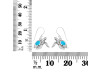 Turquoise Turtle Earring TRQ-RUE-42.