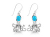 Turquoise Octopus Earring TRQ-RUE-46.