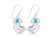 Turquoise Jelly Fish Earring TRQ-RUE-47.