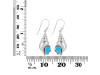 Turquoise Shell Earring TRQ-RUE-49.