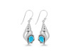 Turquoise Shell Earring TRQ-RUE-49.