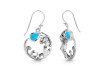 Turquoise Mermaid Earring TRQ-RUE-50.