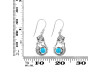 Turquoise Mermaid Earring TRQ-RUE-51.