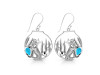Turquoise Sea Life Earring TRQ-RUE-54.