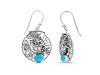 Turquoise Mermaid Earring TRQ-RUE-55.
