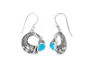 Turquoise Fish Earring TRQ-RUE-56.
