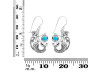Turquoise Mermaid Earring TRQ-RUE-59.